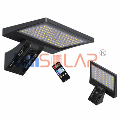 High Bright 8W Solar Deck Lights Outdoor With 104pcs Of SMD2835 Chips For Corridors