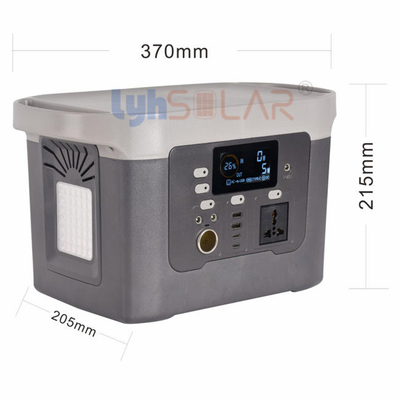 1000W Rechargeable Portable Power Station With IP65 Waterproof Total 800Wh